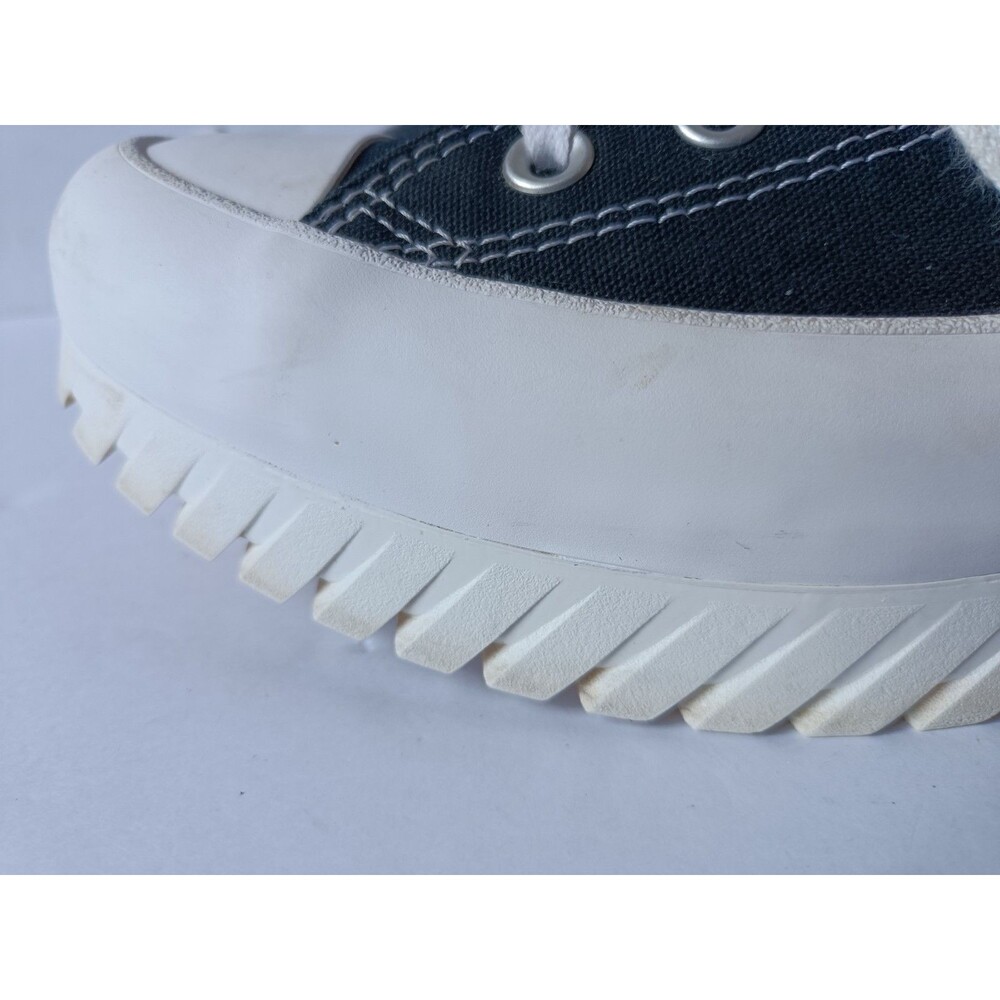 Converse Chuck Taylors Platform Sneakers Womens 9.5 HighTop Lug Sole Black Shoes - Picture 8 of 11
